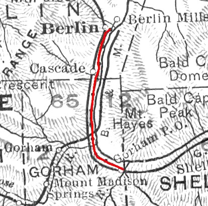 Berlin NH 1924 Trolley Map
