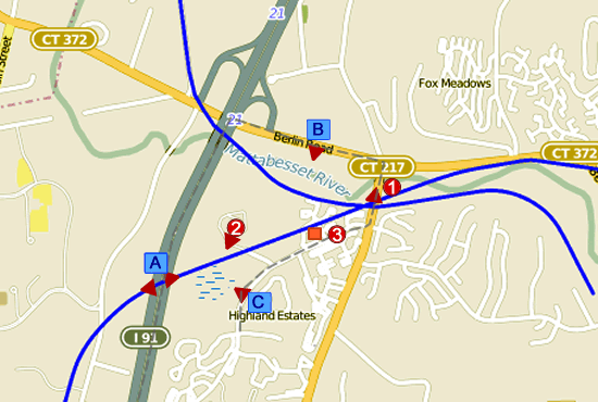 Cromwell RR Map