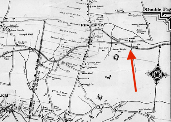 1912 Beers Map